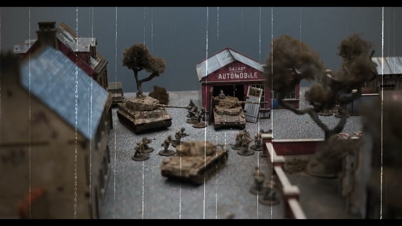 NEW!!! WW2 Normandy 28mm PREPAINTED scenery