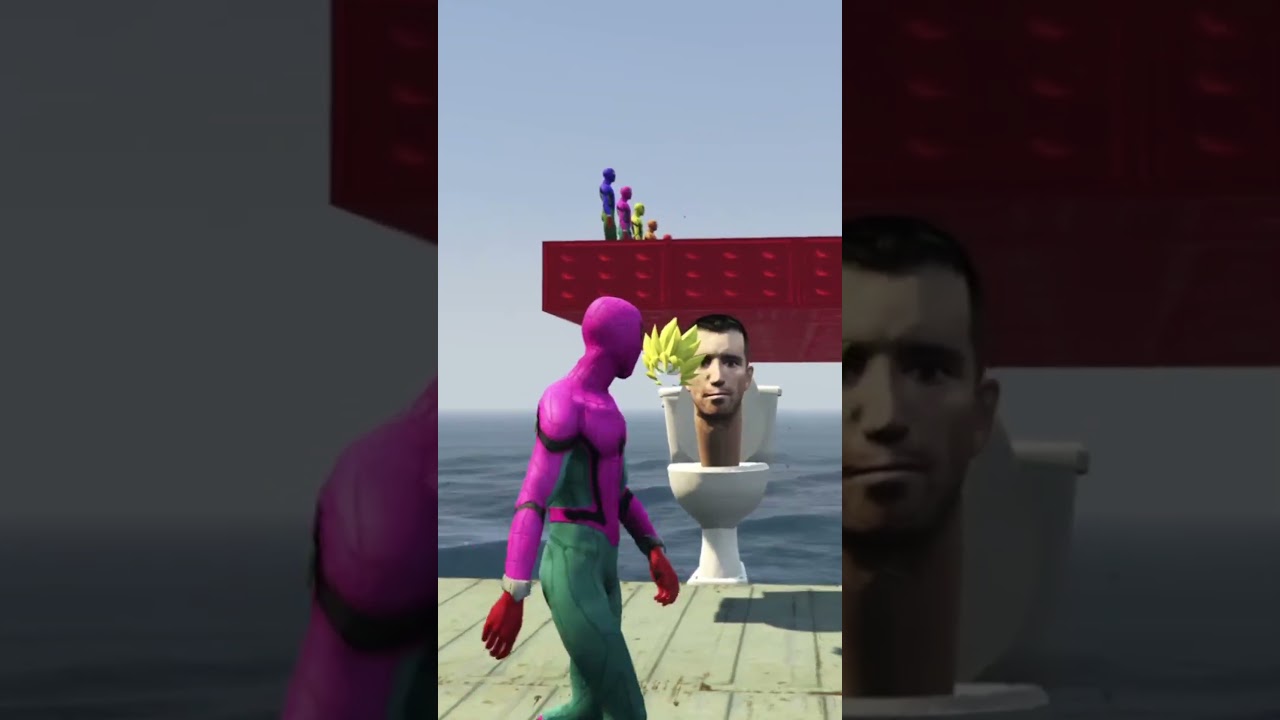 GTA 5 Epic Water Ragdolls | Spider-Man Jumps / Fails ep.(23) 