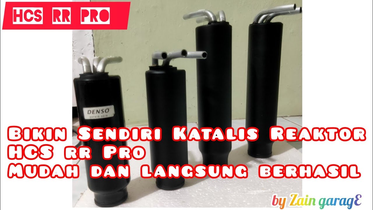 HCS bikin Katalis/reaktor sendiri kenapa tidak? ini caranya...#hcs #blackcore #otomotif