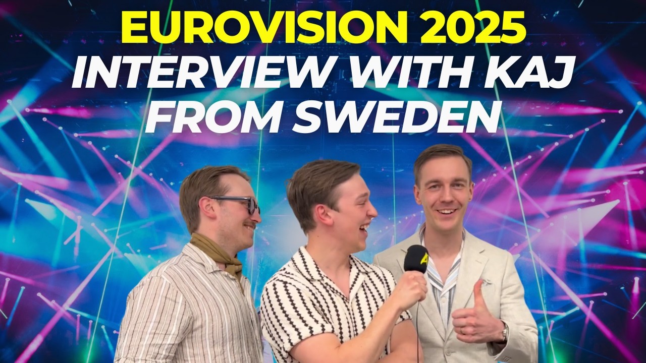 Евровидение 2025: Интервью с KAJ из Швеции