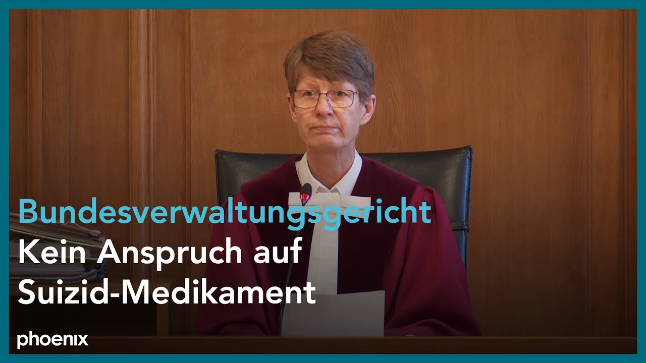 Bundesverwaltungsgericht: Kein Anspruch auf Suizid-Medikament