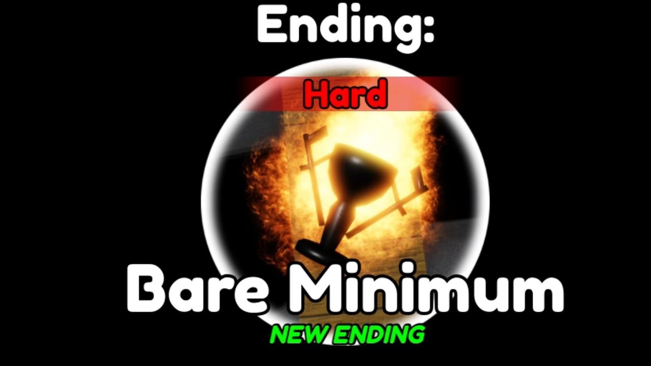 How to get bare minimum in easiest game on roblox