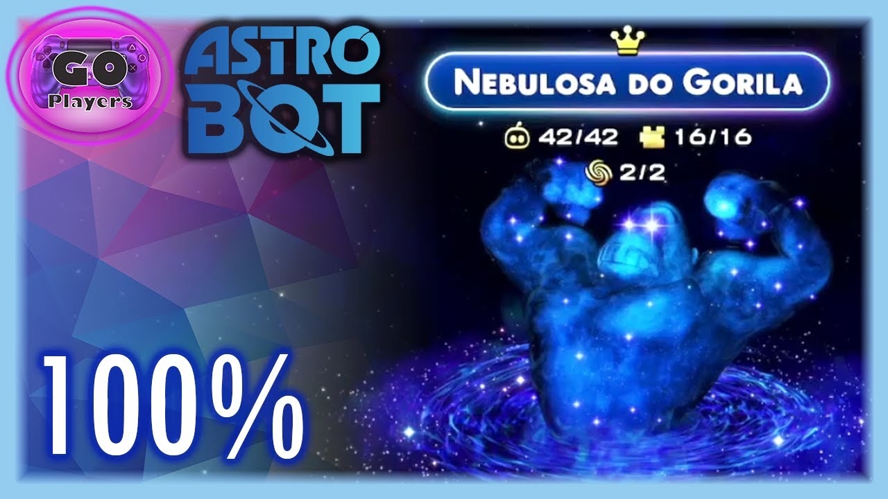 Astro Bot: Nebulosa do Gurila | Gorilla Nebula, guia de coletáveis, bots,  peças, galáxia perdida