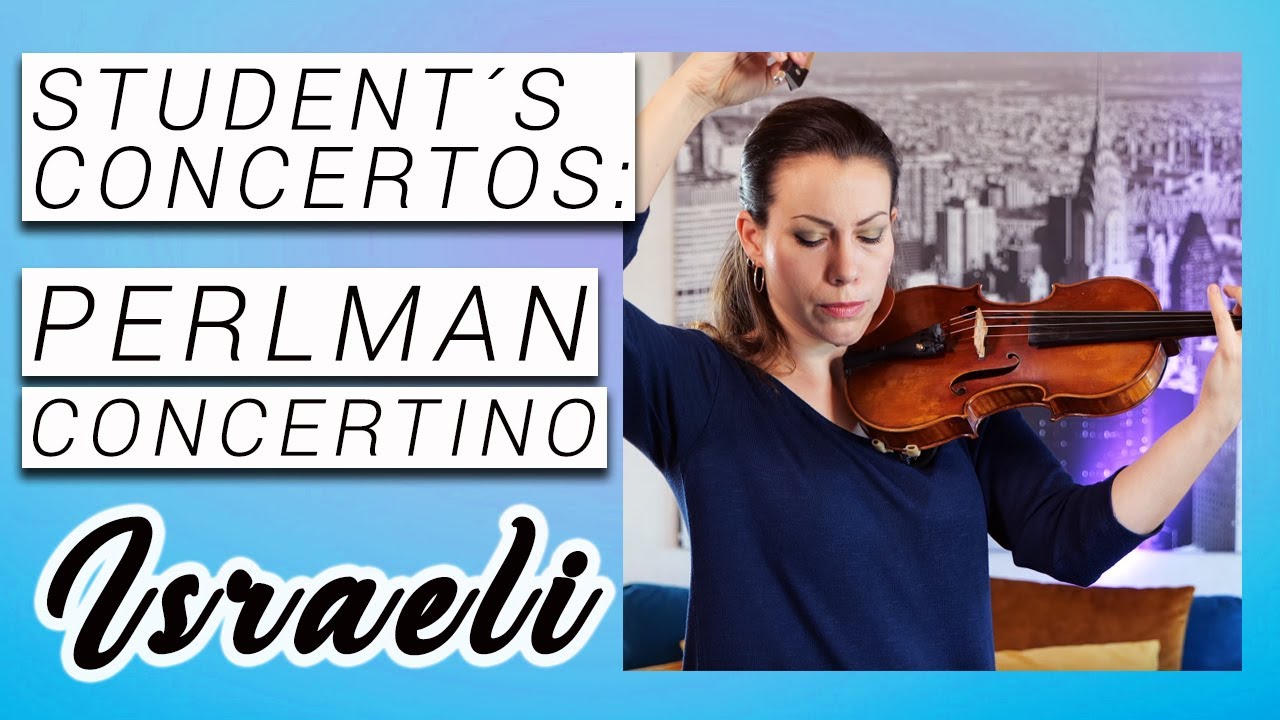 Perlman, George Israeli Concertino for violin + piano