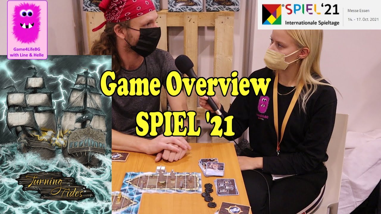 Turning Tides, Game Overview at Essen SPIEL '21
