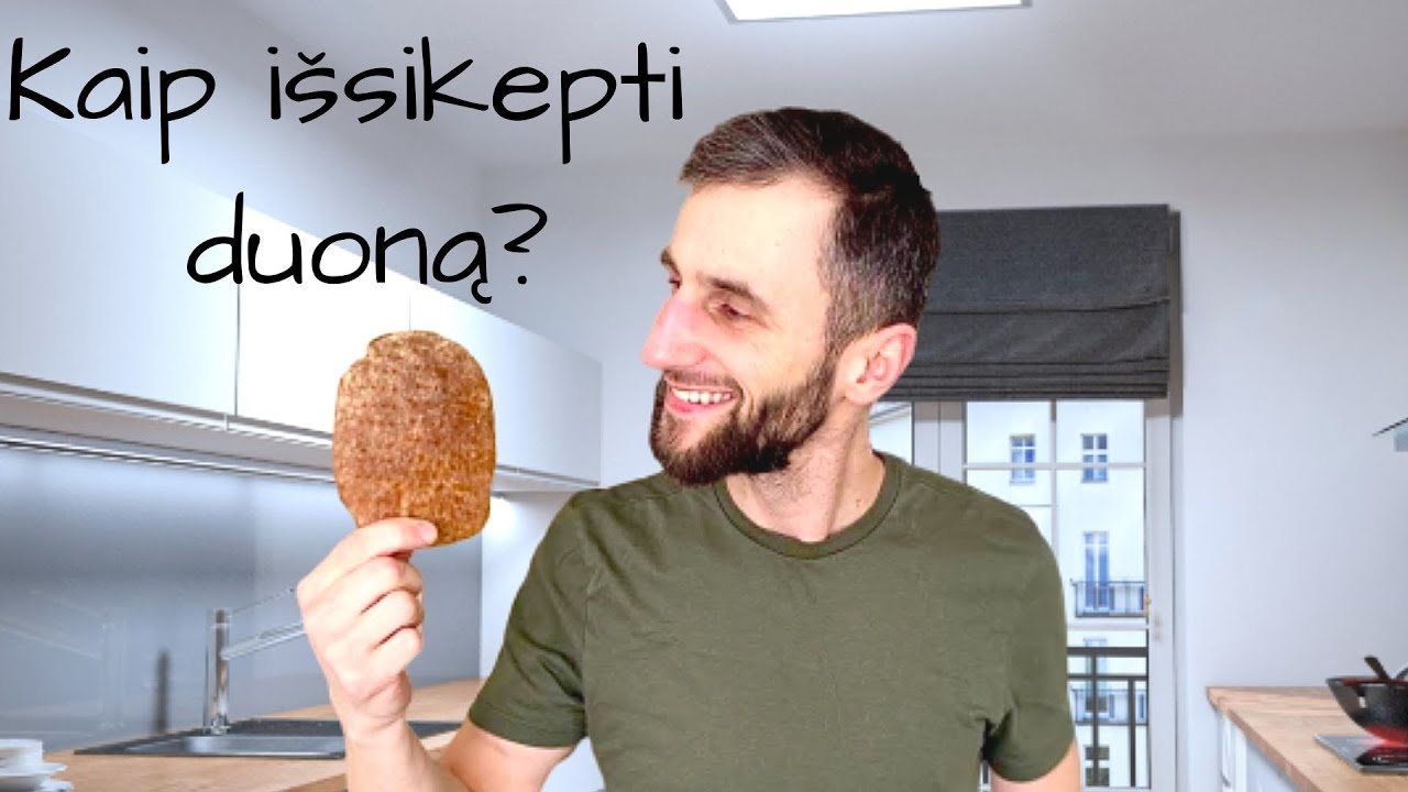 Kaip iškepti naminę duoną? | Raugas | Ruginė duona