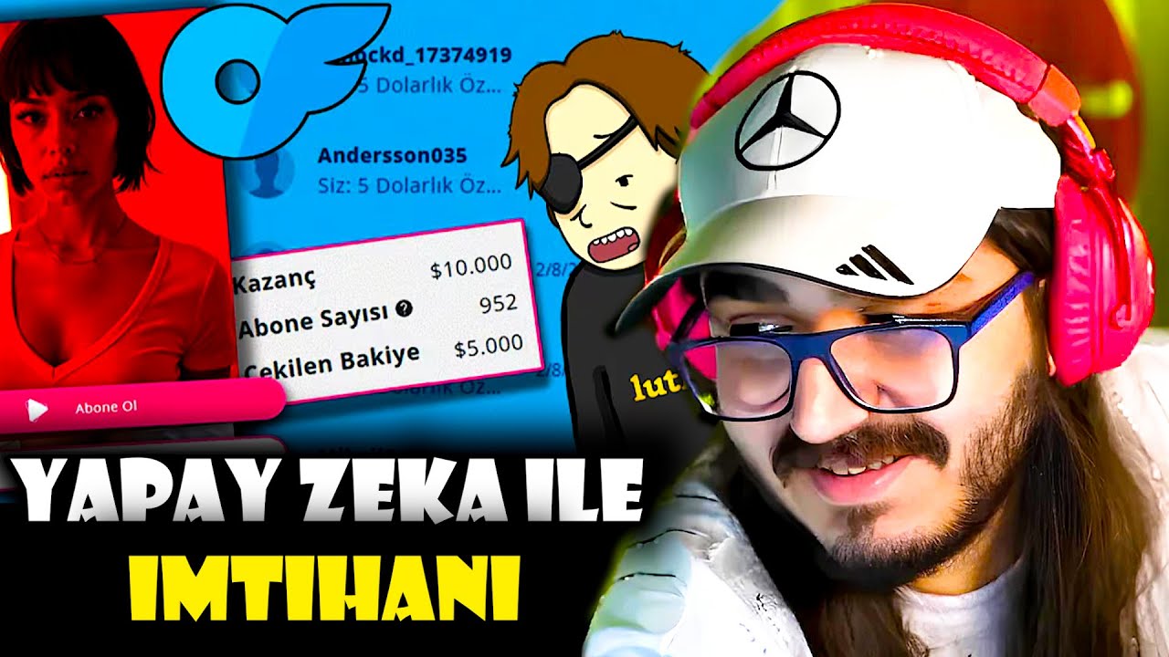 Kendine Müzisyen - 'YAPAY ZEKAYLA 0NLYFANS AÇMAK!' İZLİYOR | Yayıncılarla Yapay Zekada Sohbet Etmek