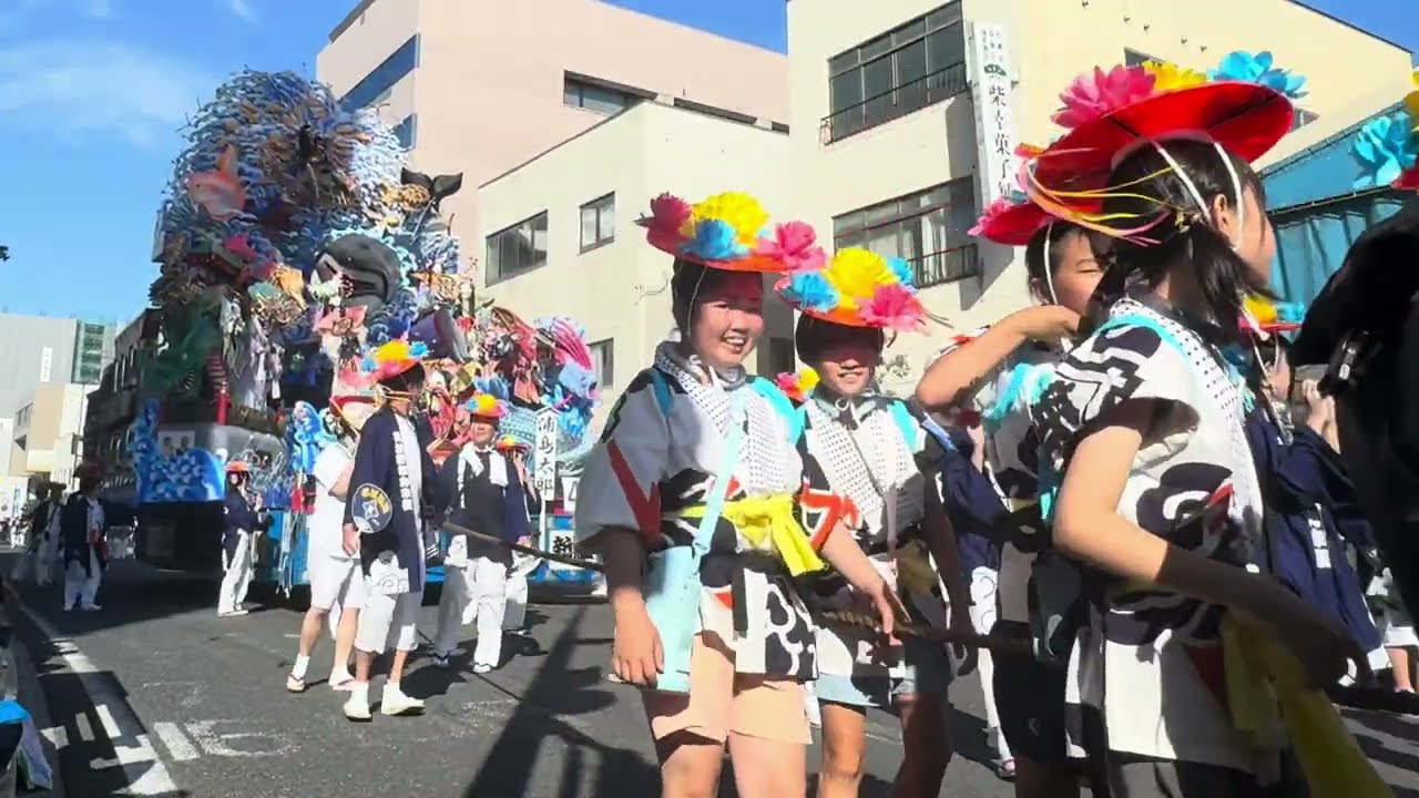 【八戸三社大祭】2025 三社大祭　お通り