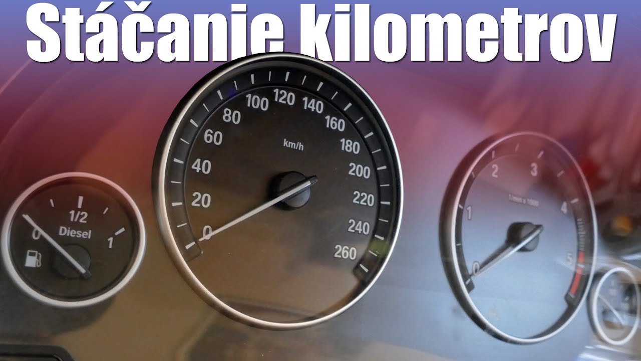 Podvody pri predaji jazdených áut: stáčanie kilometrov - volant.tv