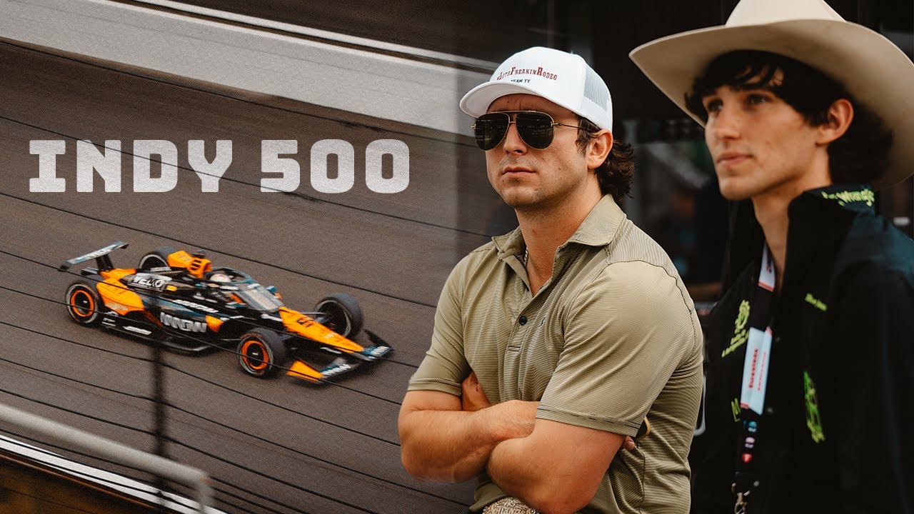Rodeo Cowboys на гонке INDY 500