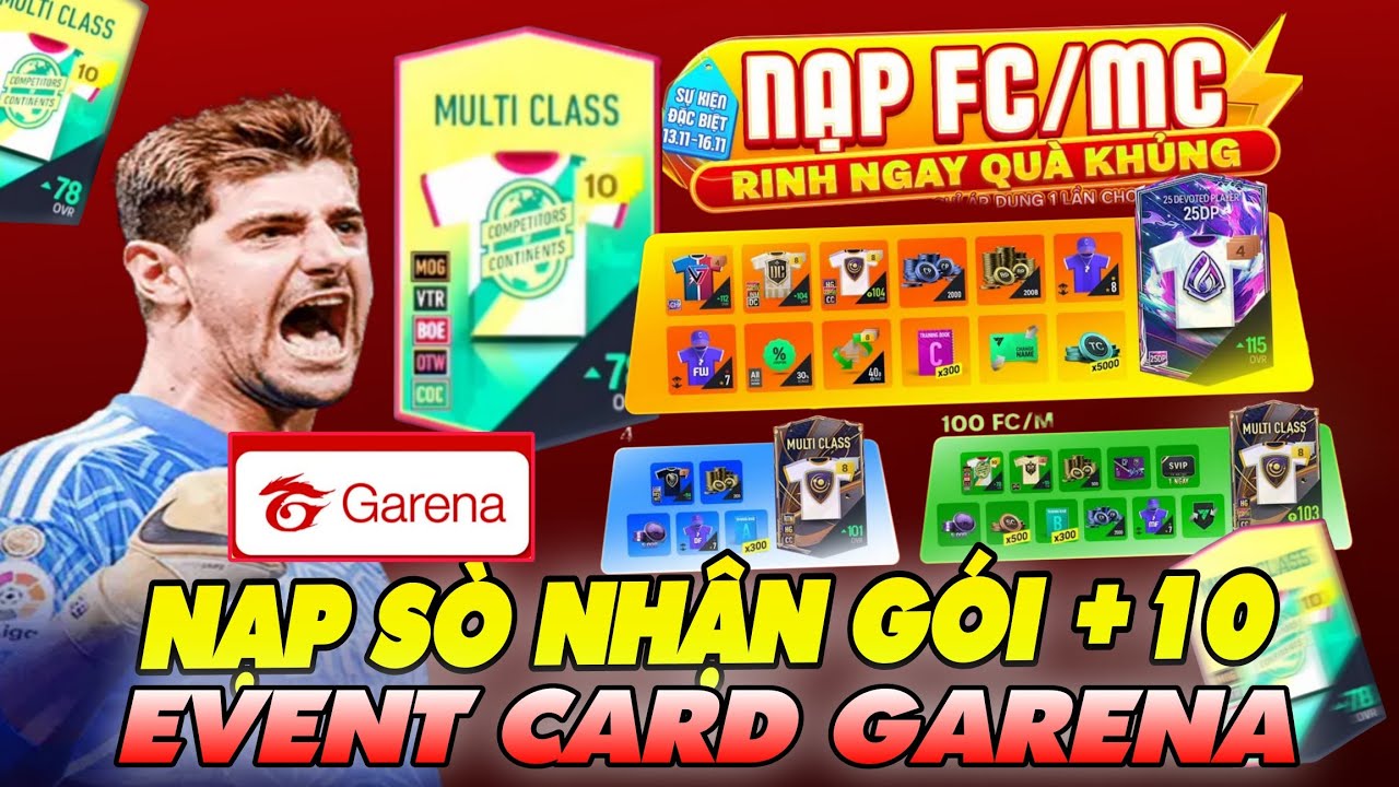 FC ONLINE | TEST CHUYỂN SÒ FC/MC NHẬN GÓI +10 - Event card garena tập 9 | XCM FC