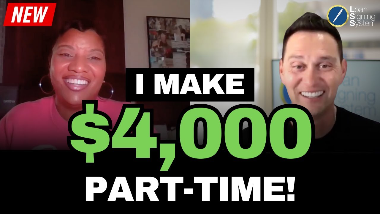 She Makes an Extra $4,000 a Month | Part-Time Notary Signing Agent (Virginia)