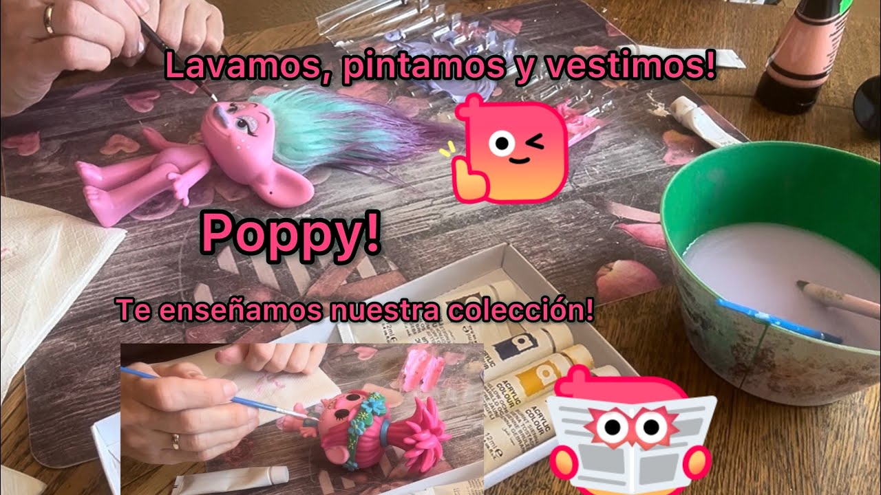 Restauramos y Vestimos a Nuestras Poppy Dolls! No te pierdas nuestra colección! 💅👚💕