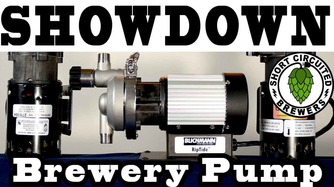 Обзор насоса Blichmann Riptide и сравнение с насосами March и Chugger #brewerypumpshowdown