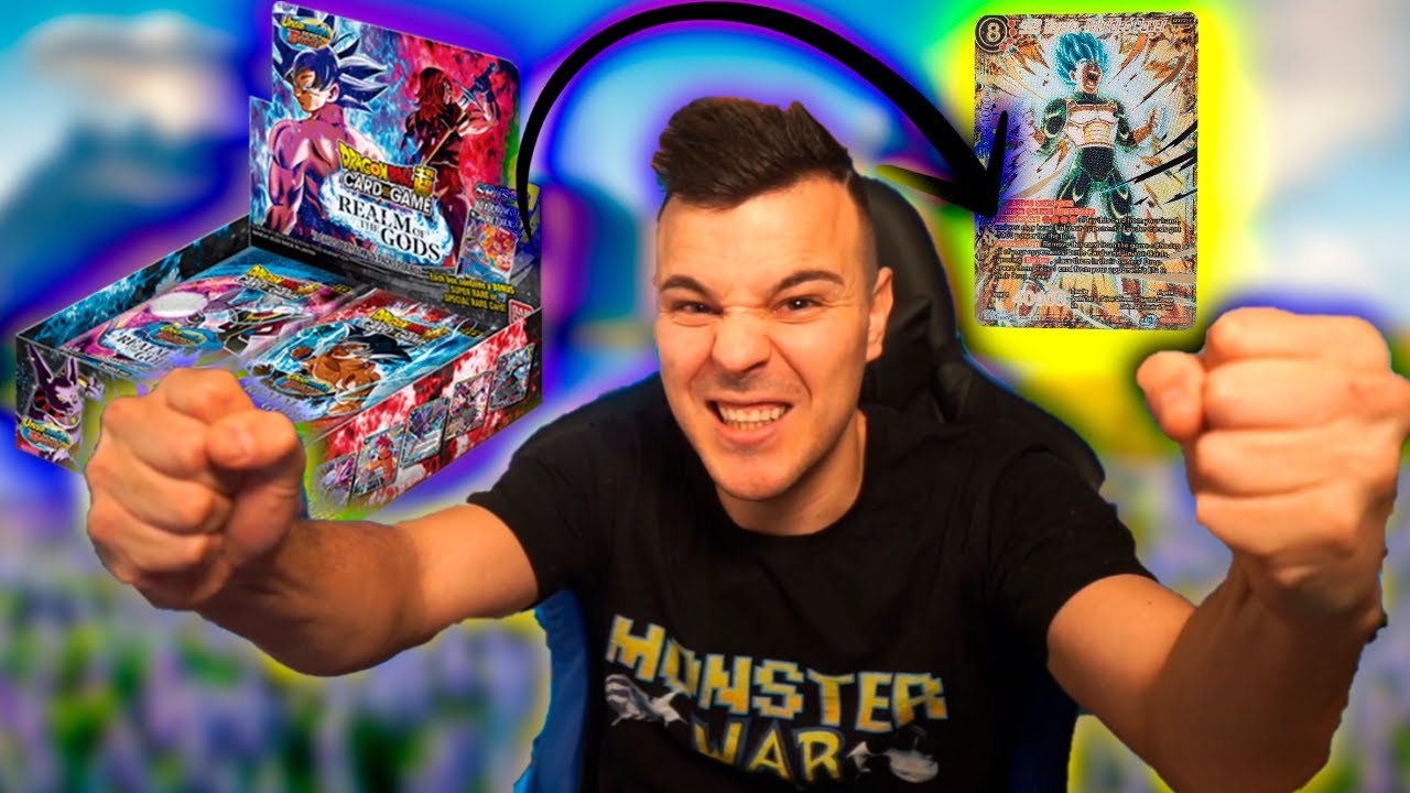 NUEVA COLECCIÓN BT16 REALM OF THE GODS DRAGON BALL EN BUSCA DE LA GOD RARE
