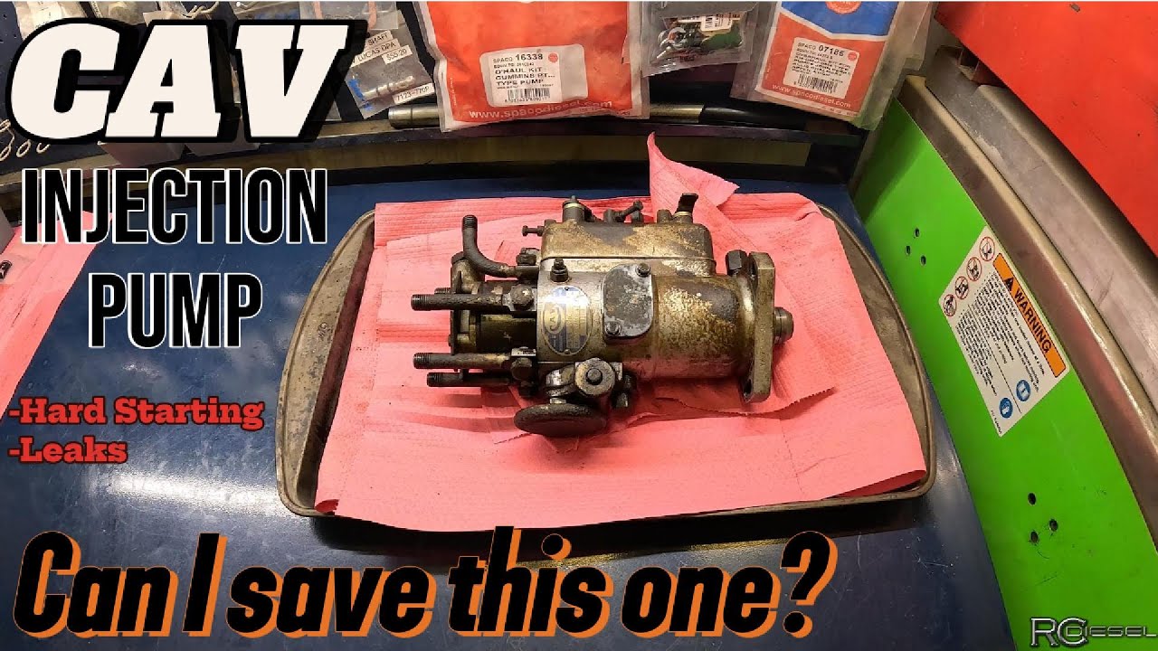 🔧 Complete CAV DPA Fuel Injection Pump Tear Down and Inspection | Too Worn to Fix 🛠️ RCDiesel