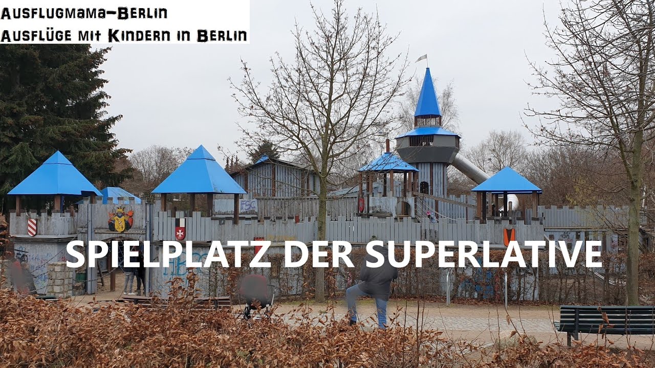 GIGANTISCH RIESIGER Spielplatz 1. Teil in Berlin-Rudow Ritterburg Ausflugmama-Berlin Ausflüge Berlin
