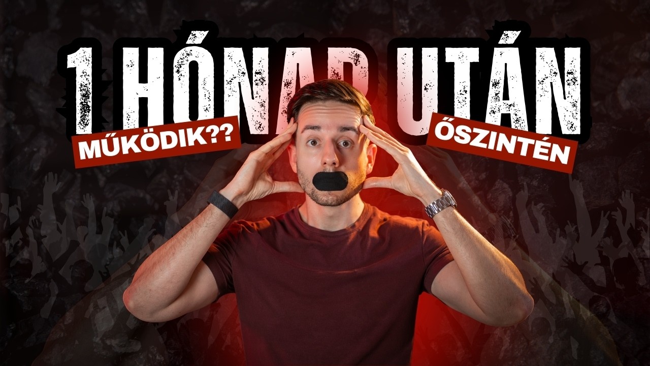 Egy Hónapig Leragasztottam a Számat Éjszaka - Itt az eredmény