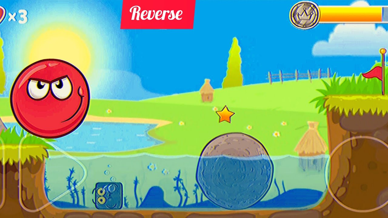 Red Ball 4 - Scene Reverse - Nafxitrix Gaming #1