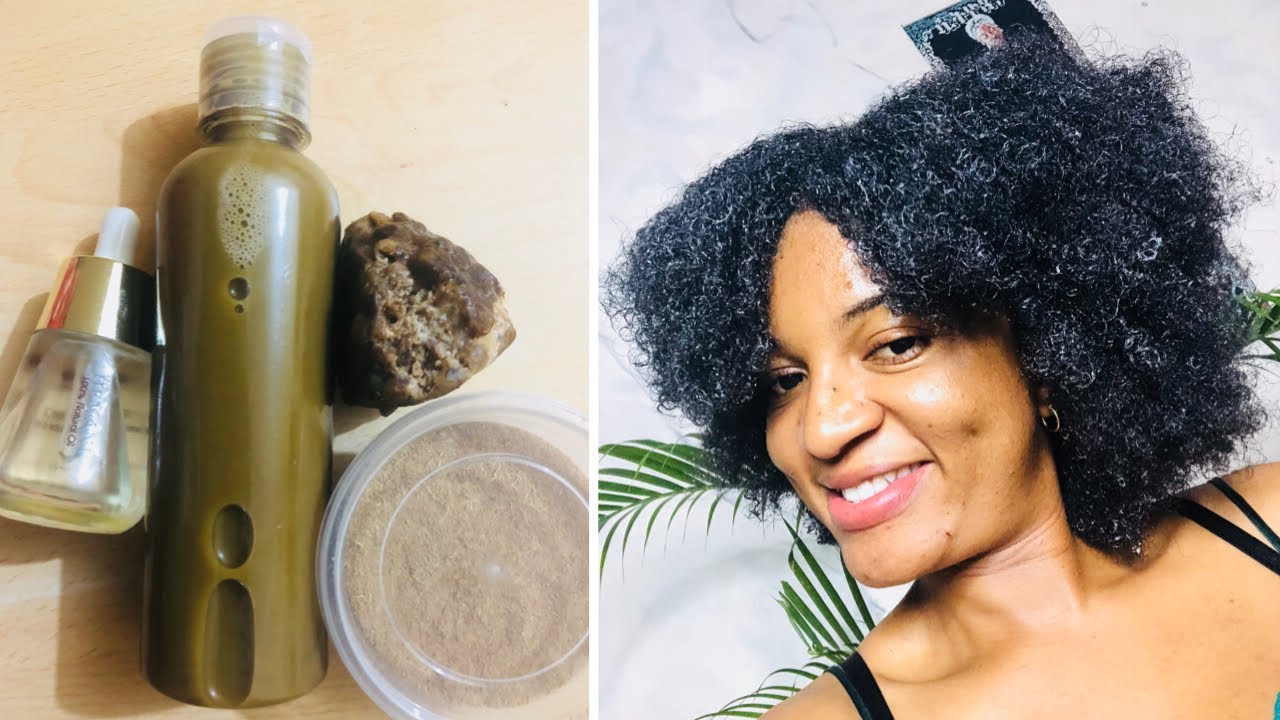 Your Hair Will Never Stop Growing With this Black soap Shampoo.
