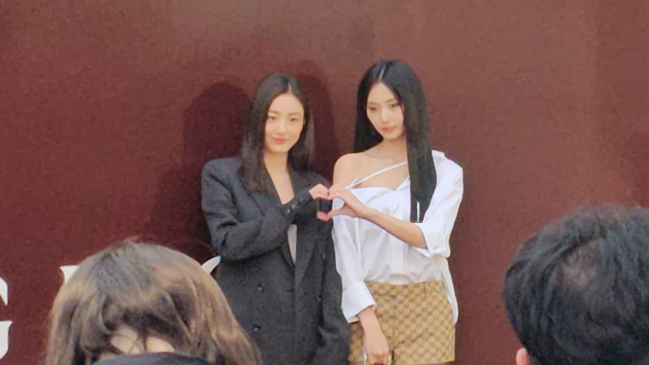 [FANCAM] 240305 트와이스 (TWICE) 지효 쯔위 Jihyo Tzuyu 구찌 레드카펫 이벤트 Gucci Ancora Red Carpet Event