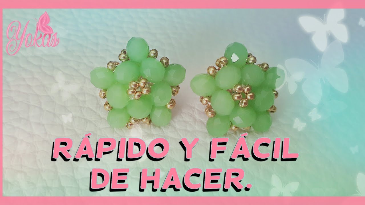 com hacer ARETES FÁCILES 2020🦋🦋🦋😍😍😍 com HACER ARETES PEQUEÑOS