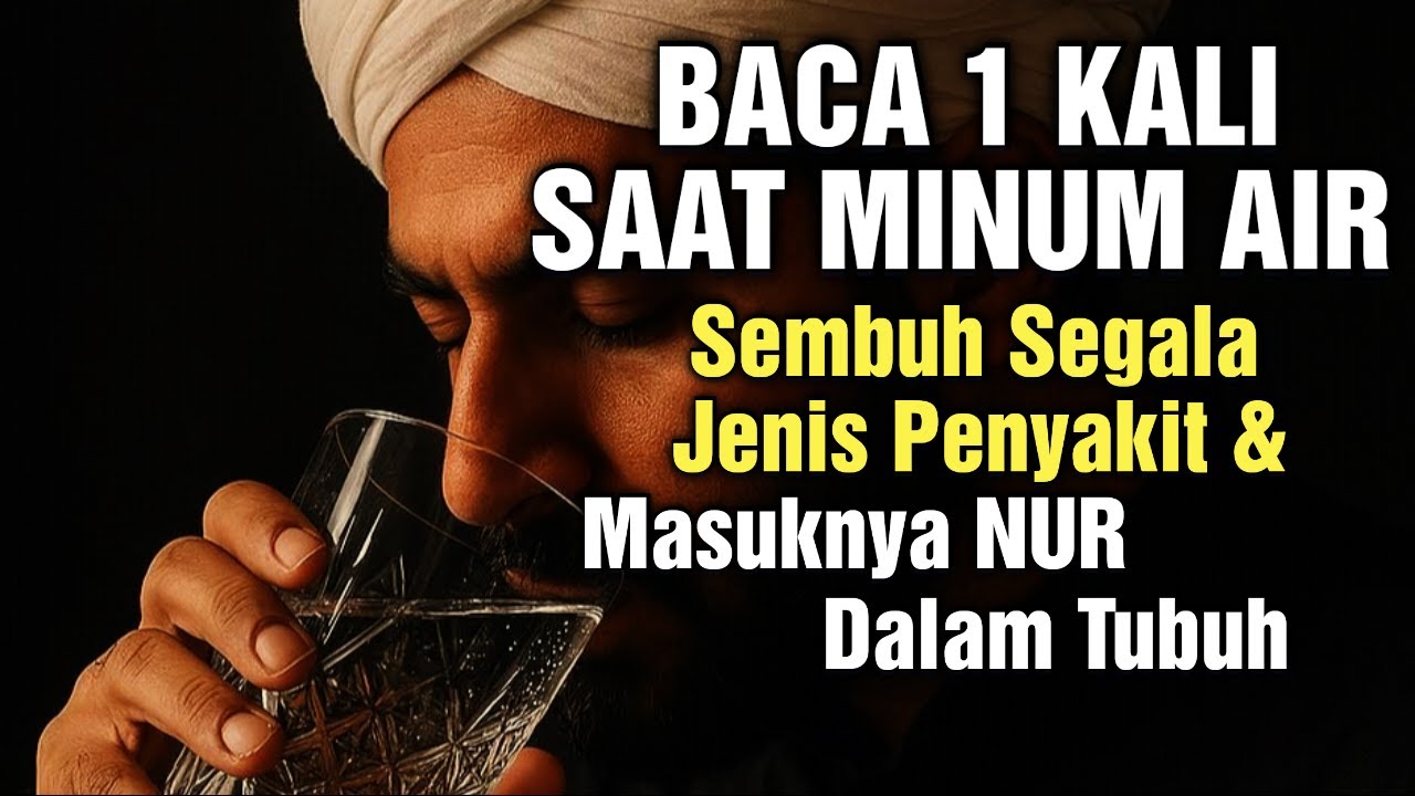 BACA SHOLAWAT INI 1X SETIAP MINUM AIR | SEGALA MACAM PENYAKIT SEMBUH, BUKTIKAN SENDIRI !!