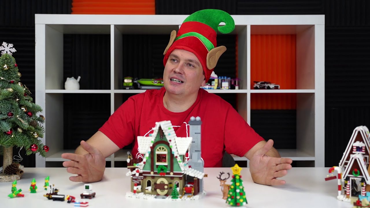 JAK MIESZKAJĄ ELFY? //// *dom elf&oacute;w z lego- zestaw 10275*