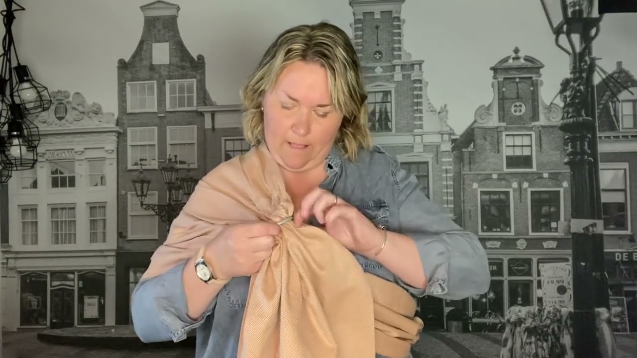 Ringsling instructie baby / newborn / peuter - Pure Baby Love
