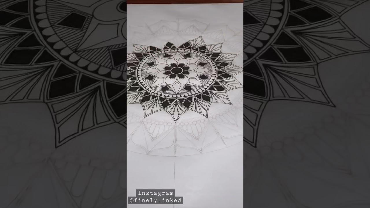 3.5 Hour Mandala Time Lapse #shorts