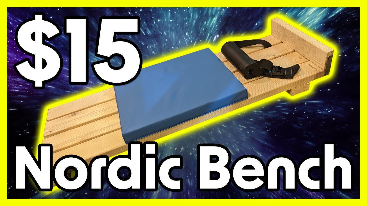 The Ultimate Home Gym Hamstring Solution - DIY Nordic Bench
