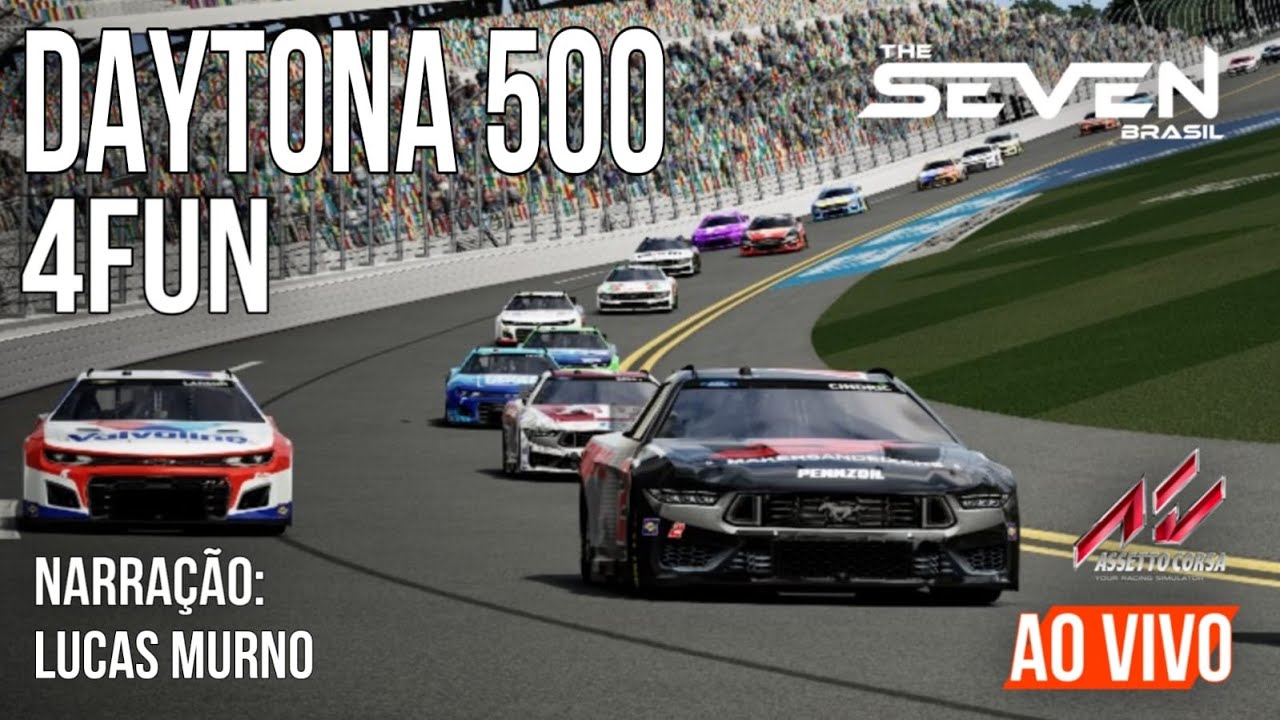 4FUN 500 MILHAS DE DAYTONA - Assetto Corsa