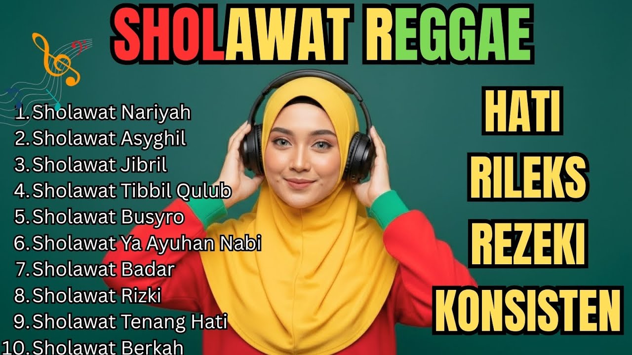 🎶 Sholawat Reggae Easy Listening Terbaru | Bikin Adem 🎧