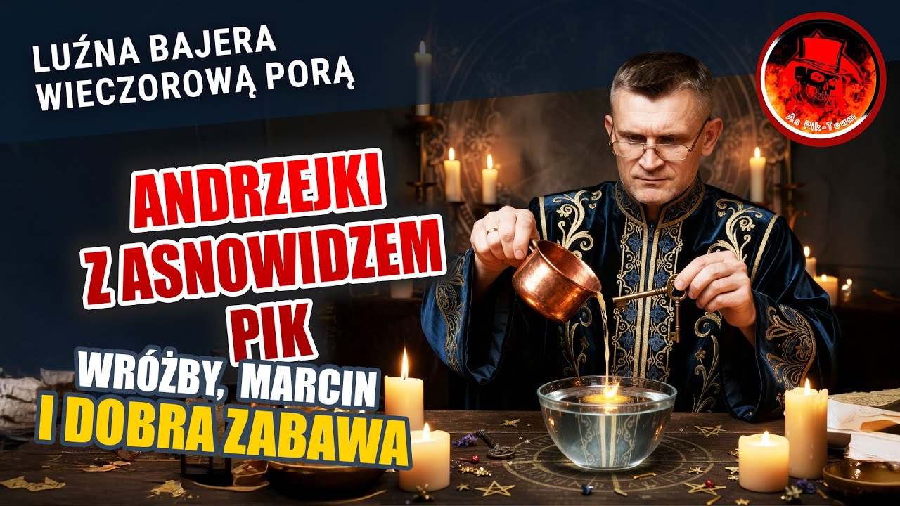 Andrzejki Z Asnowidzem Pik♠️Wróżby, Marcin I Dobra Zabawa♠️ 