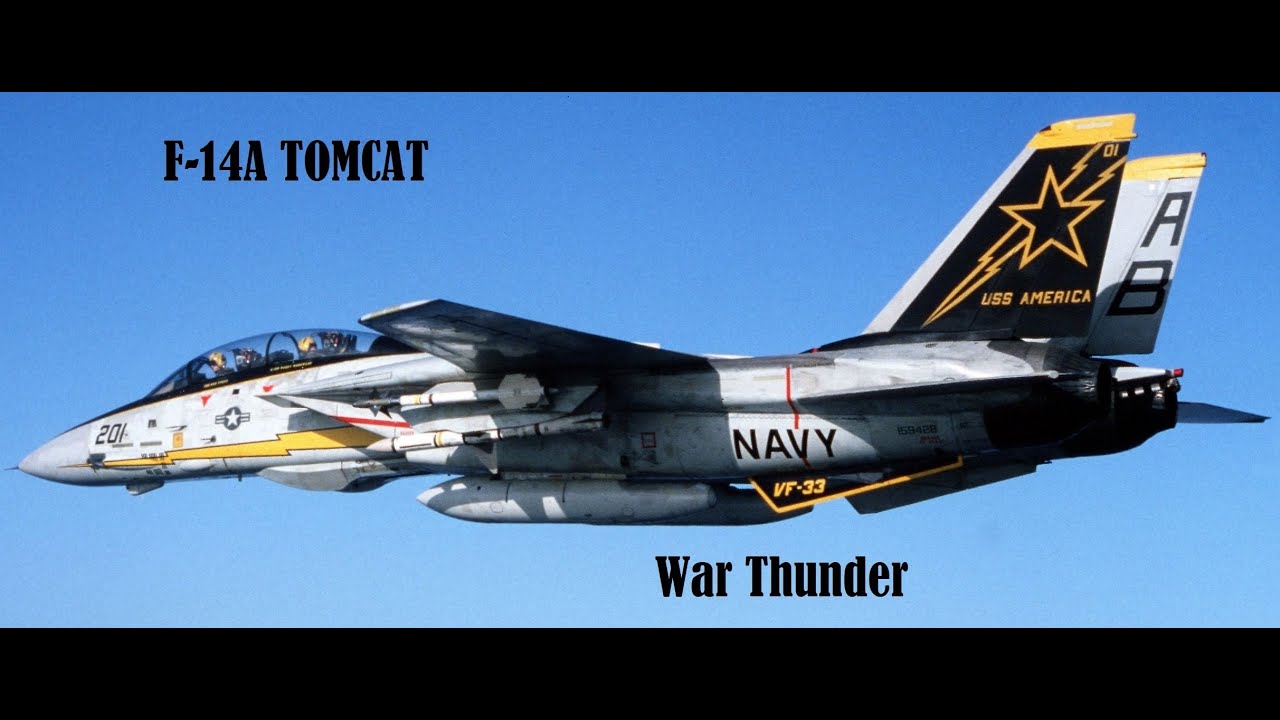 F-14A Tomcat - длинная рука + ГАЙД по использованию ракет с АРЛ ГСН в War Thunder