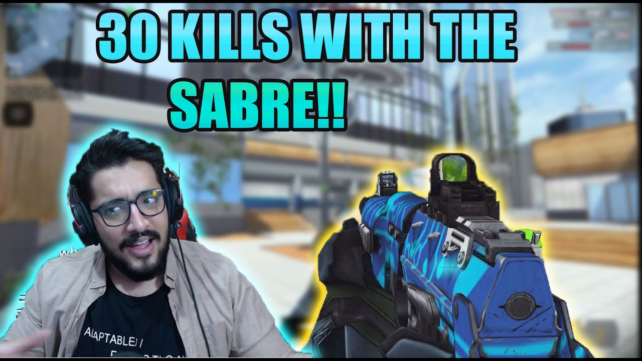 Modern Combat 5 - 30 kills with THE SABRE T1 RECON - LIVE!#246