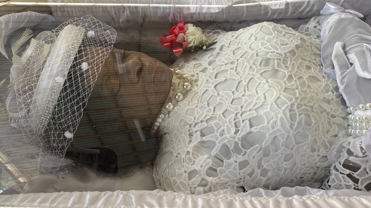 Graveside for the late miss birdie