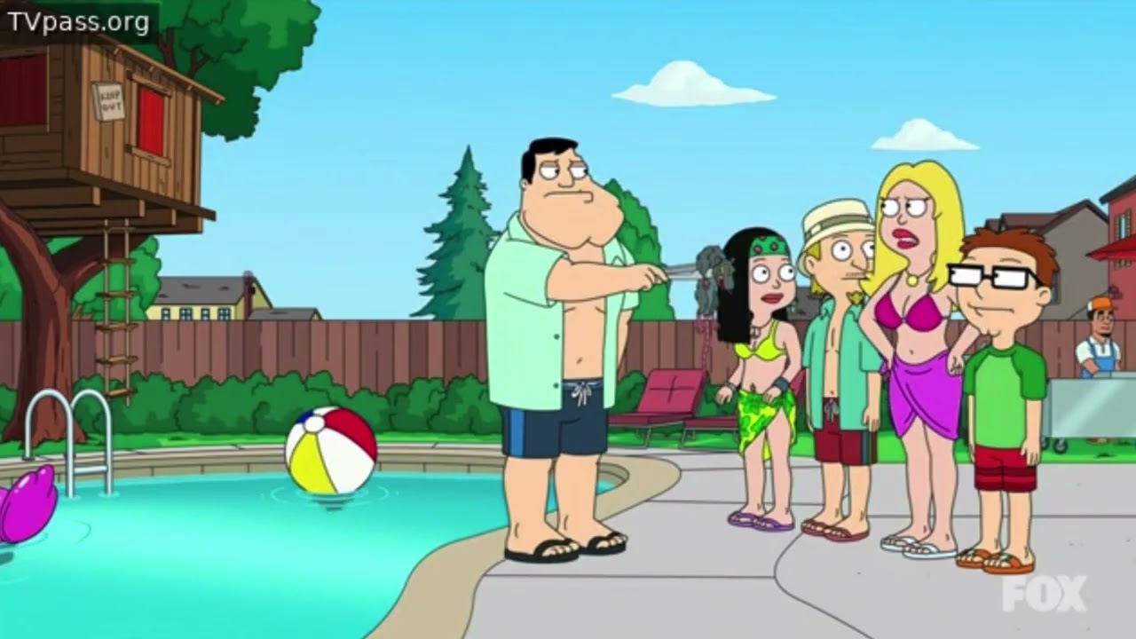 Francine Finds a Dead Rat In The Pool | American Dad! | Aw Rats, A Pool Party S22, Ep1 
