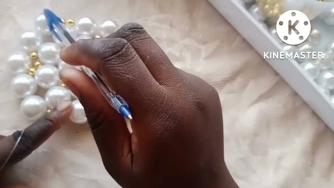 HOW TO ENLARGE VINTAGE PEARL BAG| *Detailed|