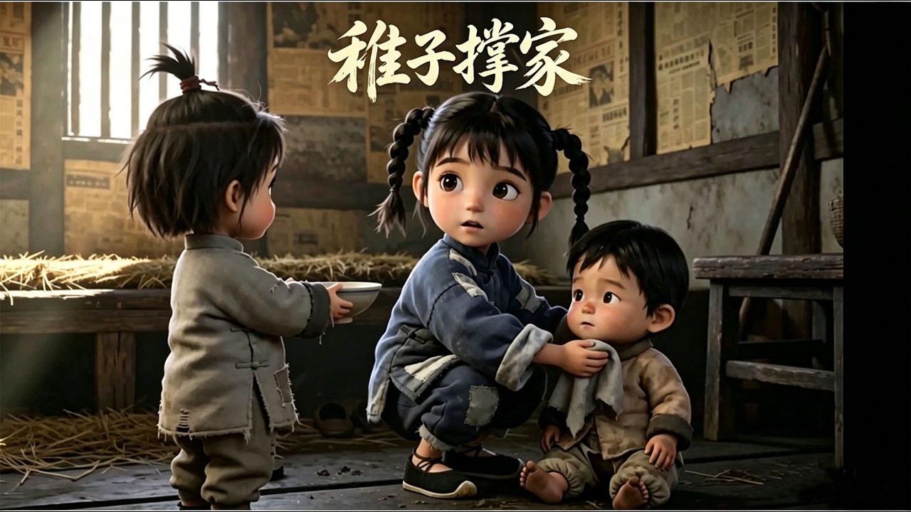 首播来袭⚡《稚子撑家》1-16穿书成6岁幼崽遇烂家，觉醒空间与神力。上山逮猪下地挖藕，把弟妹养壮、爹健康，全家暴富旺运。#糯团甜剧场
