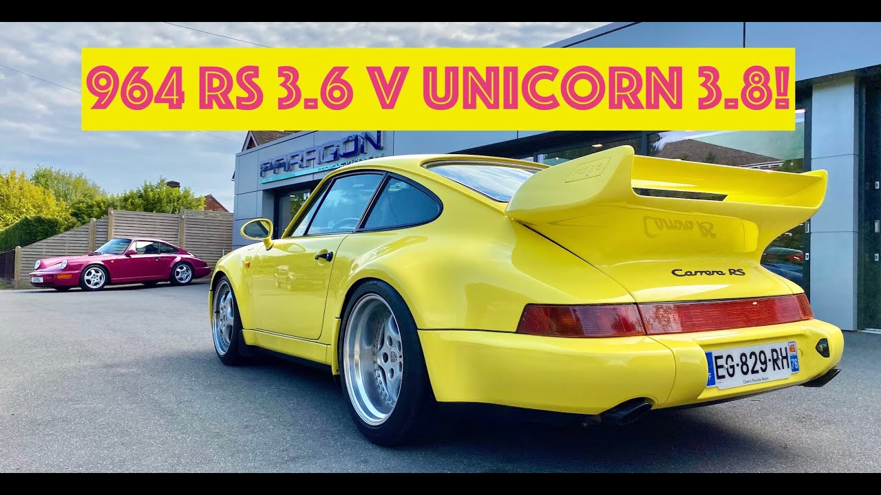 Ultimate 964 test: Carrera RS 3.6 v UNICORN 3.8!