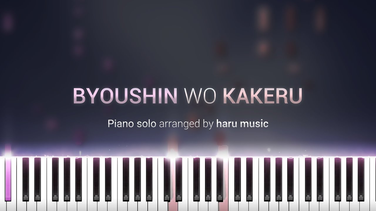 Yoru ni Kakeru x Byoushin wo Kamu | Synthesia Piano Tutorial