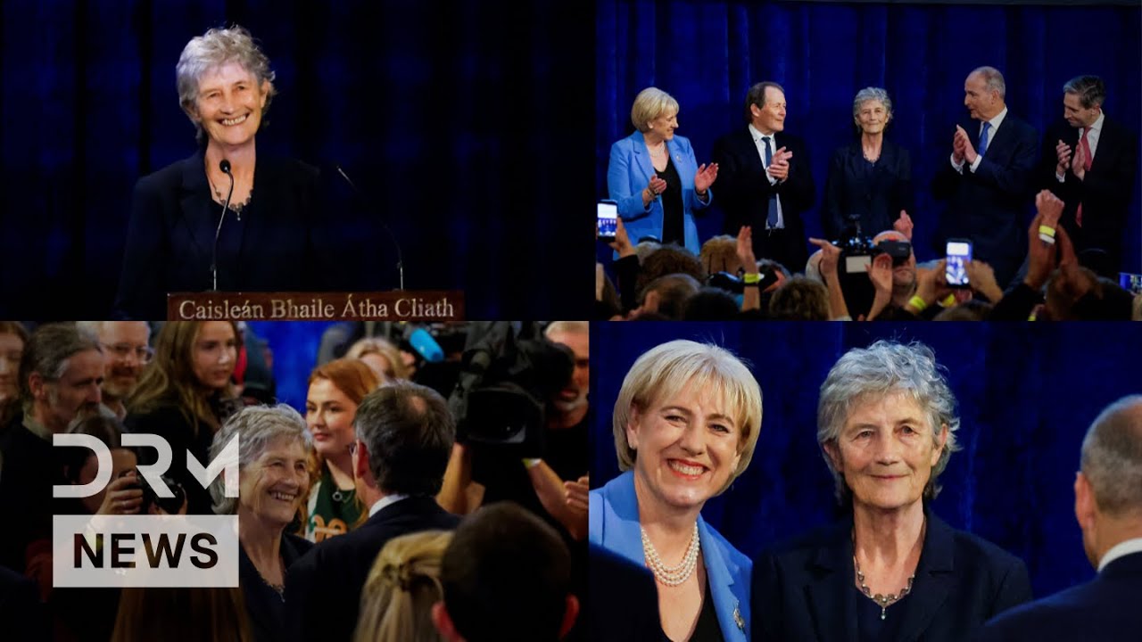 FULL CEREMONY: IRELAND Welcomes Its New President-Elect | DRM News | AC1F