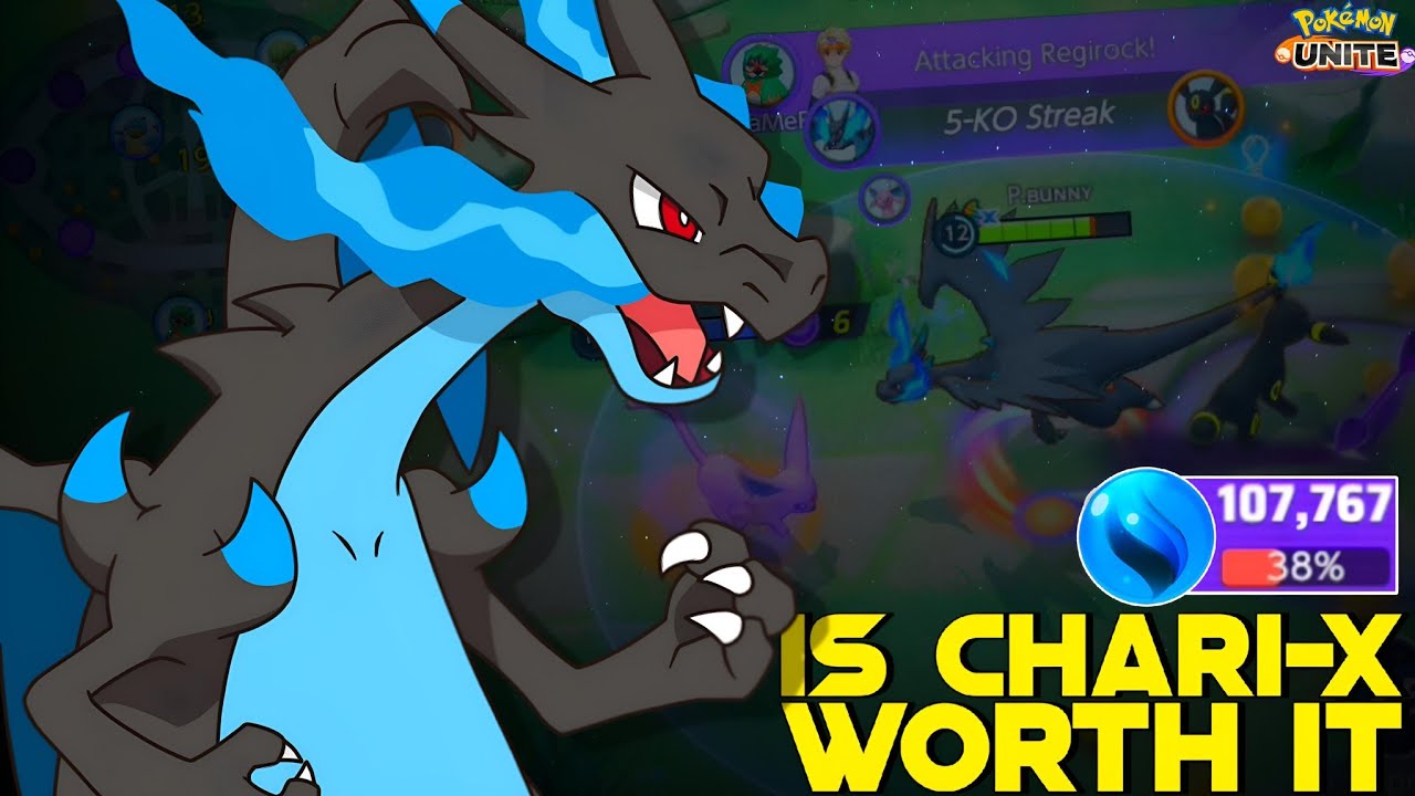 THIS MEGA CHARIZARD X SOLO QUEUE BUILD IS STILL OP EVEN AFTER NERF 😲 | POKEMON UNITE