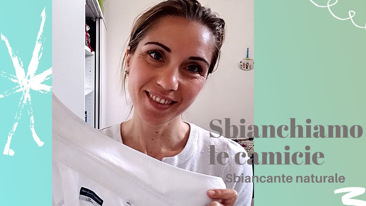 Smacchiare e sbiancare le camicie con prodotti naturali!!!