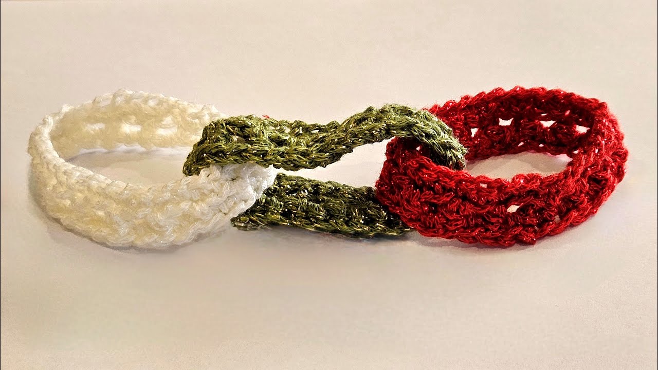 Crochet Christmas Chain Garland / Bunting