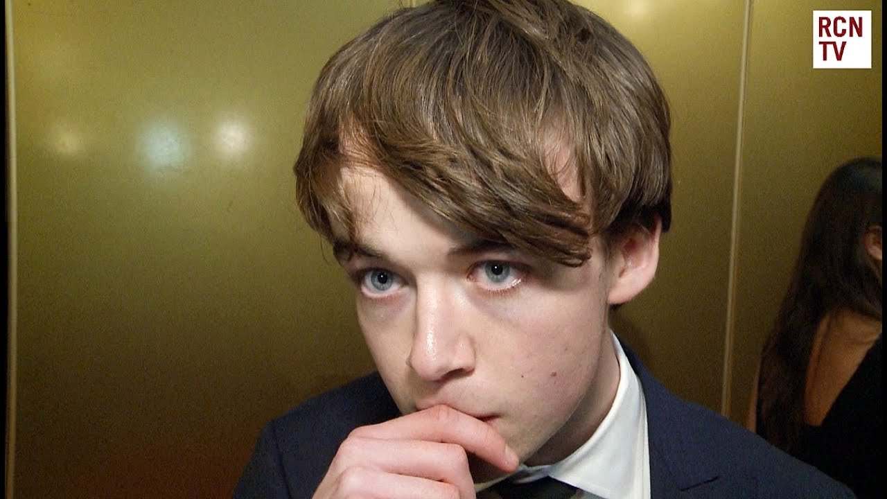 The Imitation Game Alex Lawther Interview - Alan Turing & Benedict Cumberbatch