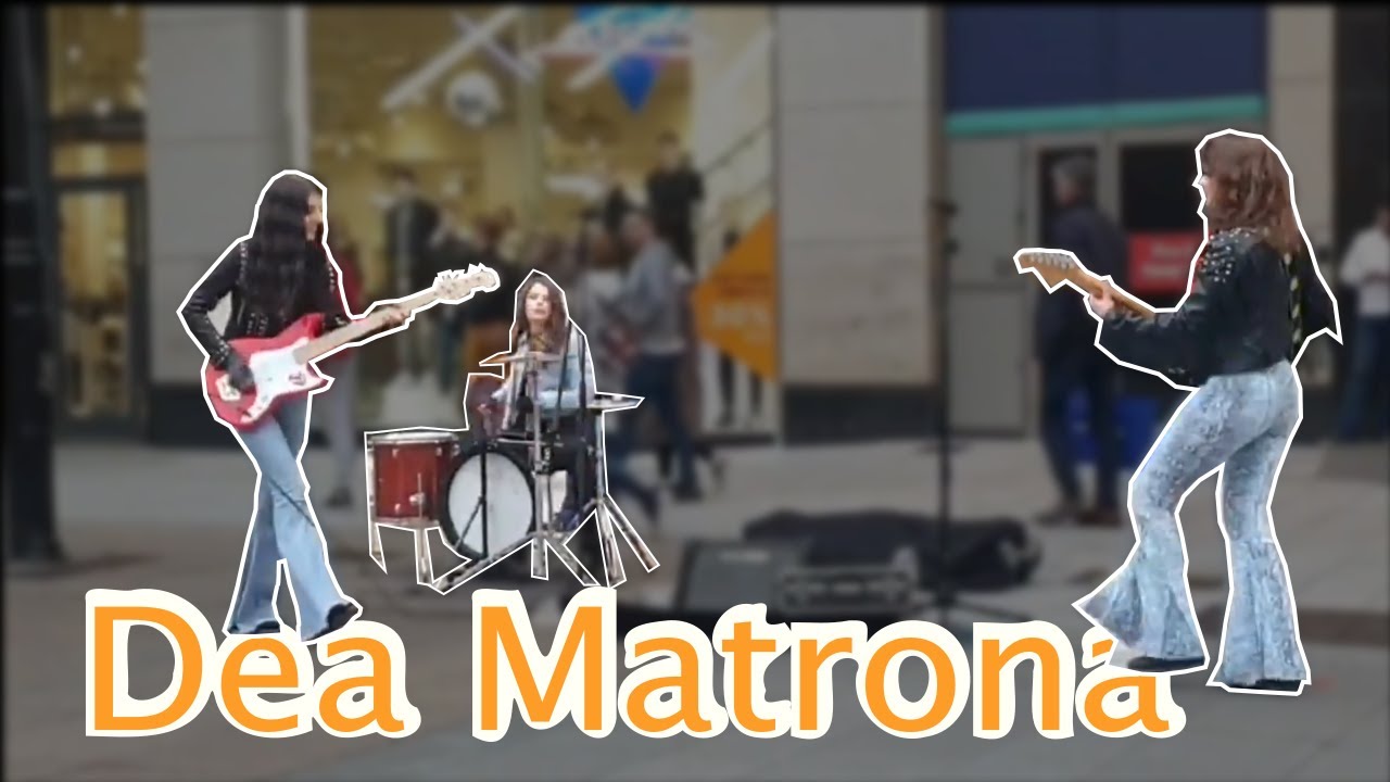 Rock and roll Busking in Dublin- 