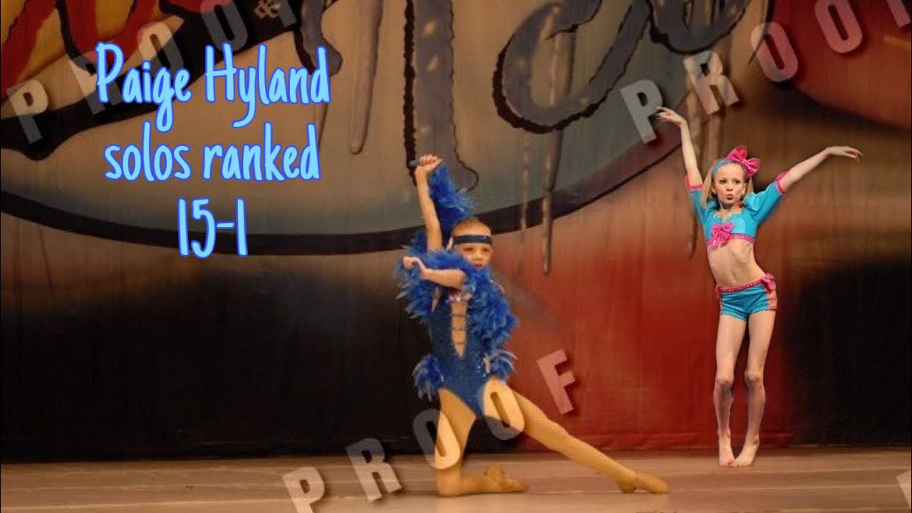 Paige Hyland solos ranked 15-1 (UPDATED)