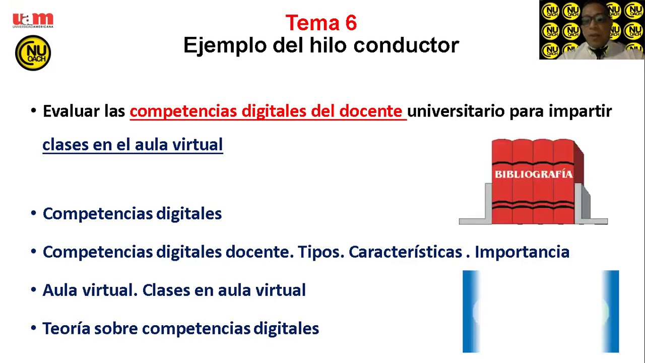 Hilo Conductor vs temas y sub temas